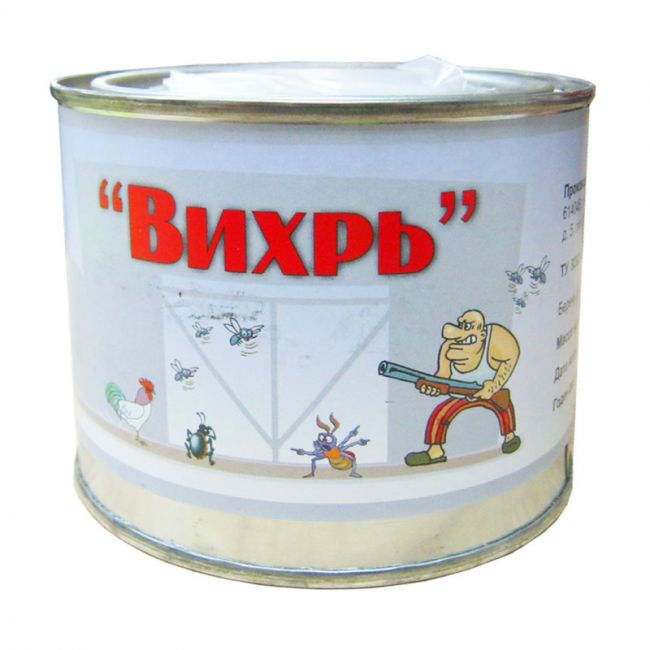 Инсекто-акарицидная шашка Вихрь (200г)